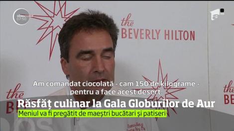 Cu ce bucate vor fi răsfăţaţi actorii la Gala Globurilor de Aur