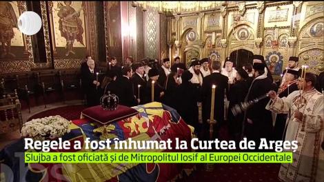 Adio, Majestate! Regele Mihai a fost înmormântat în Necropola Regală de la Curtea de Argeş