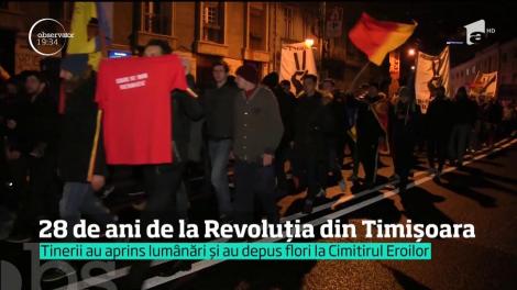 28 de ani de la Revoluţia din Timişoara