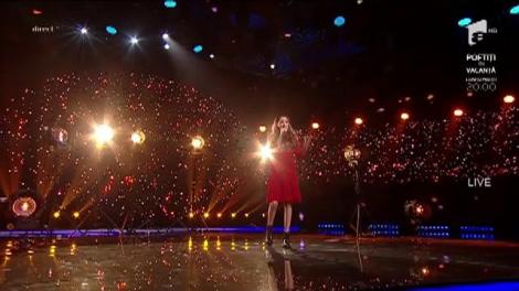 O minune de copil. Francesca, preferata publicului, a cântat dumnezeiește. Mezina cu voce de aur