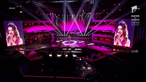 Alina Mocanu - "A change is gonna come". Concurenta cântă pentru ulitima oara pe scena de la X Factor