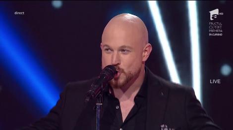 Cea mai frumoasă melodie de dragoste în cea mai pasională interpretare. Jeremy Ragsdale a fost magic!