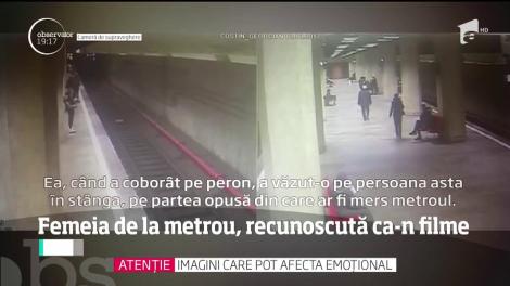Criminala de la metrou a fost recunoscută ca în filmele poliţiste