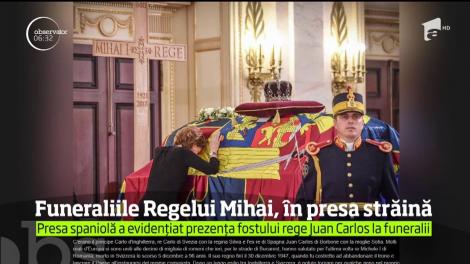 Funeraliile Regelui Mihai, &icirc;n presa internaţională