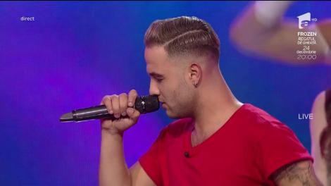 Anton Banaghan cântă la X Factor piesa "Who you are"