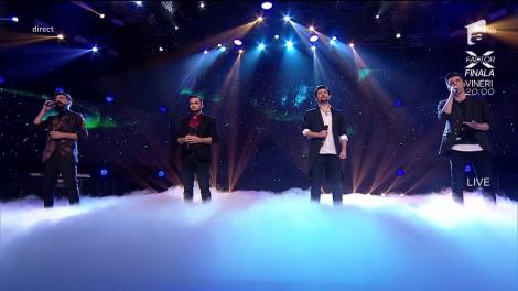 O arie celebră nu putea fi adusă la X Factor decât de patru voci geniale. Muschetarii de la Ad Libitum au fost înălțători!