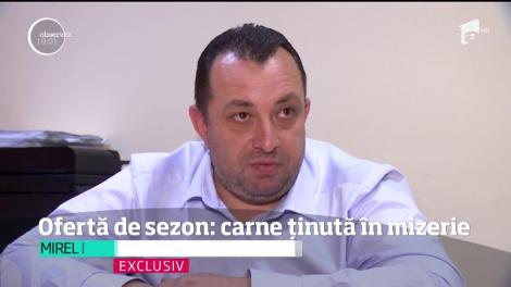 Carne vândută direct de pe jos şi plină de praf! Este oferta revoltătoare din cea mai mare piaţă din Capitală