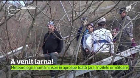 Vremea s-a schimbat brusc după ce un val de aer polar a ajuns în România!