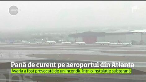 Pană de curent pe aeroportul din Atlanta