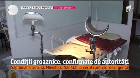 Condițiile groaznice de la Maternitatea din Târgu-Jiu, confirmate şi de autorităţi