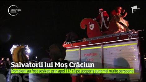 Moş Crăciun a furat startul la Constanţa!