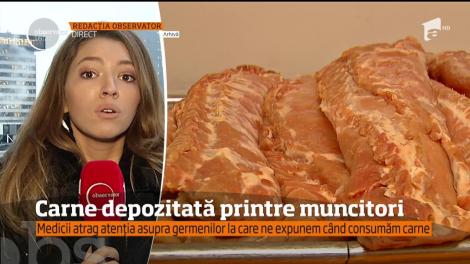 Carne vândută de pe jos, în prag de Sărbători! Imaginile surprinse într-o piață din Capitală au stârnit revoltă