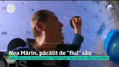 Nea Mărin, spaima vedetelor, păcălit de ”fiul” său