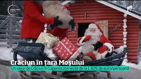 Înainte să vină Moş Crăciun la ei, au mers ei la Moş Crăciun. Primii turişti români au plecat spre Laponia, să petreacă sărbătorile alături de reni şi spiriduşi