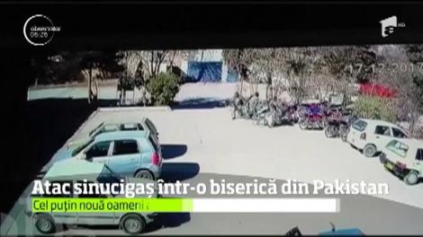 Cel puţin 9 oameni au fost ucişi şi aproape 60 răniţi, într-un oraş din Pakistan, în urma unui atac sinucigaş într-o biserică