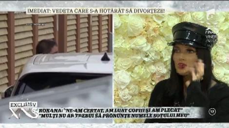 Florin Salam e la pământ! Roxana spune tot adevărul: "Ne-am certat, am luat copiii și am plecat"