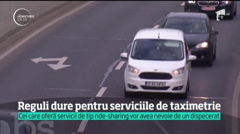 Reguli dure pentru serviciile de taximetrie. Cei care refuză o cursă vor fi amendați cu până la 5.000 de lei