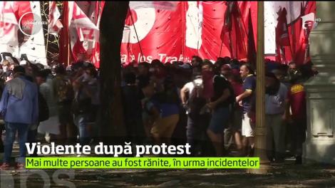 A fost haos pe străzile din Buenos Aires