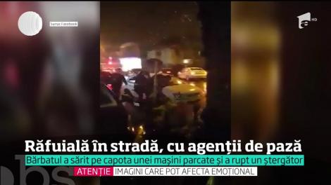 Supărat că şi-a pierdut banii la păcănele, un bărbat din Bucureşti s-a răfuit cu agenţii de pază