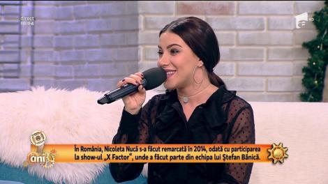 Nicoleta Nucă, apariţie incendiară la Neatza! A cântat live „Ai uitat cine ești”
