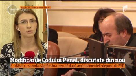 Modificările Codului Penal sunt din nou discutate intens în Parlament!