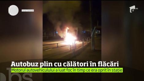 A fost panică printre călătorii unui autobuz din Reşiţa