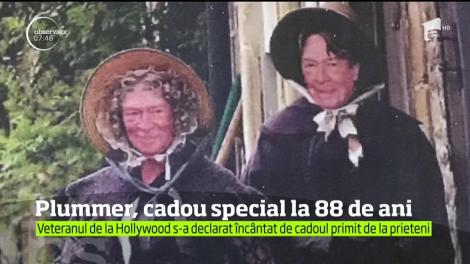 Christopher Plummer a avut parte de o surpriză specială cu ocazia celei de-a 88-a zile de naştere