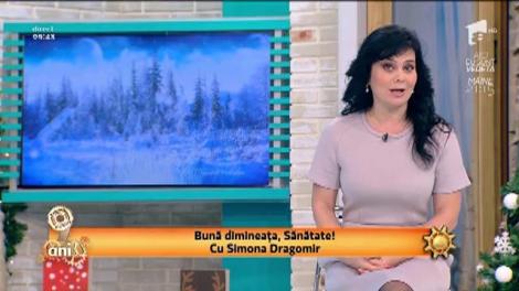 Bună dimineața, sănătate, cu Simona Dragomir! Sfaturi pentru o digestie fără probleme de Crăciun