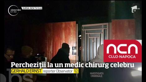 Percheziţii la un medic chirurg celebru
