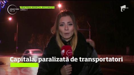 Mii de transportatori vor protesta în faţa Guvernului