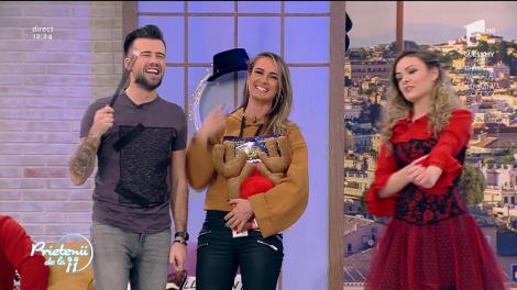 Prima femeie magician din România, la „Prietenii de la 11”. Cristina Strecopitov a făcut magie în platou