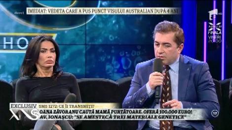 Oana Zăvoranu caută mamă surogat! Avocatul Ionașcu: "Se amestecă trei materiale genetice"