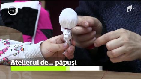 Copiii din Baia Mare au avut ocazia să îşi confecţioneze jucăriile chiar cu mânuţele lor, într-un atelier de profil