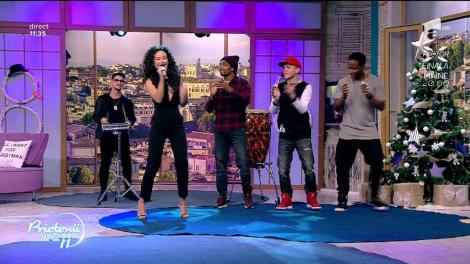 Colinde din toate colțurile lumii au răsunat în platoul „Prietenii de la 11”. Trupa Mandinga are toate meritele