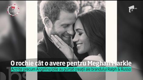 O rochie purtată de Meghan Markle pentru unul dintre portretele oficiale dedicate logodnei cu prinţul Harry, a adus-o în atenţia criticilor de modă