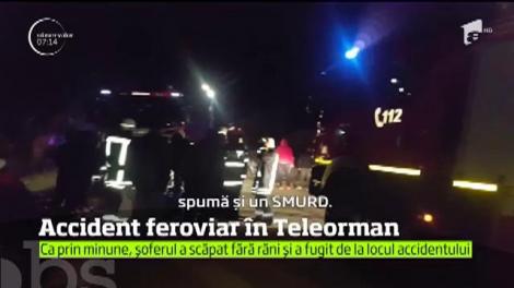 Accident feroviar neobişnuit în Teleorman!