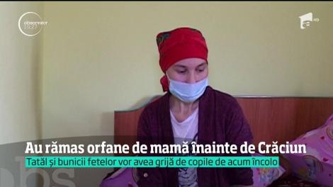 5 surori au rămas orfane de mama înainte de Crăciun