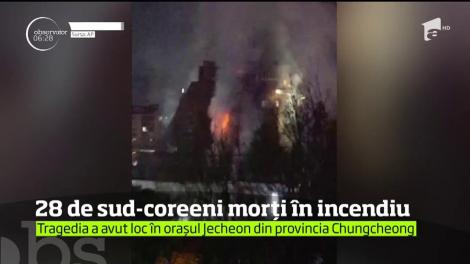 Tragedie în Coreea de Sud! 28 de oameni şi-au pierdut viaţa, după ce clădirea în care se aflau a fost mistuită de un incendiu