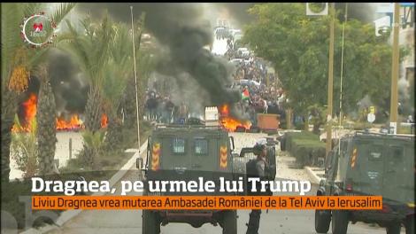 Liviu Dragnea vrea ca ambasada României din Israel să se mute de la Tel Aviv la Ierusalim!