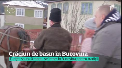 Crăciun de basm în inima Bucovinei