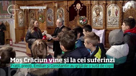 Moș Crăciun vine și la cei suferinzi