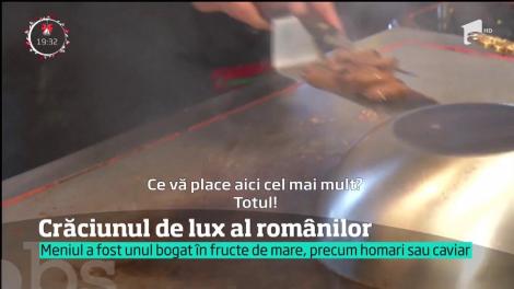 Românii sunt iubitori de lux chiar şi la masa de Crăciun