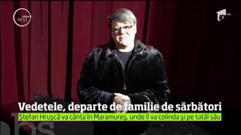 Vedetele, departe de familie de sărbători