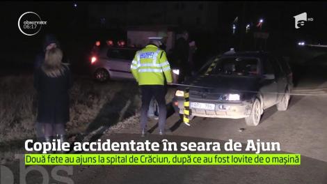 Două fetiţe au fost spulberate de o maşină, pe o şosea din judeţul Iaşi!