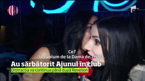 Tinerii au petrecut seara de Ajun în cluburi
