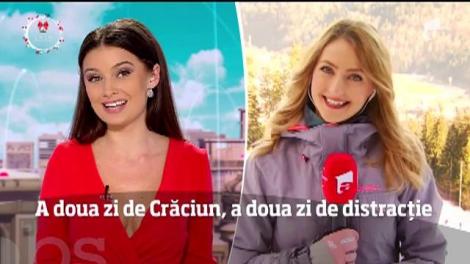 A doua zi de Crăciun, e a doua zi de distracţie pe pârtiile din Valea Prahovei