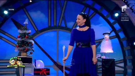 Bradul decorat cu baloane de săpun. Claudia Stroe, moment magic în ziua de Crăciun, doar la Neatza