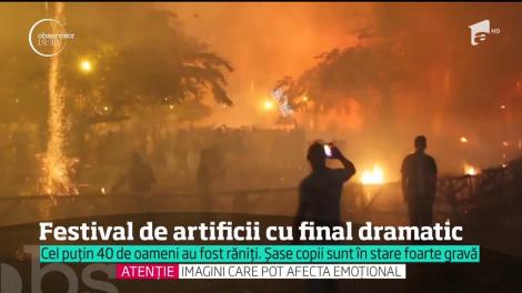 Final dramatic la un festival de artificii din Cuba. Cel puţin 40 de oameni au fost răniţi