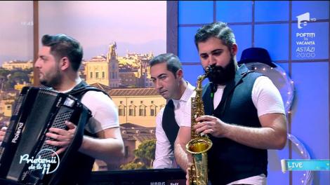 Vocile excepționale se aud LIVE! Diana Matei, Taraful Cleante și Florin Ristei, în duet la „Prietenii de la 11”. Doar ei pot cânta așa bine „Let it Snow”de