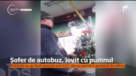 Șoferul unui autobuz din Brăila, lovit de un pasager băut! Incidentul a pornit după ce şoferul i-ar fi interzis bătăuşului să fumeze în maşină